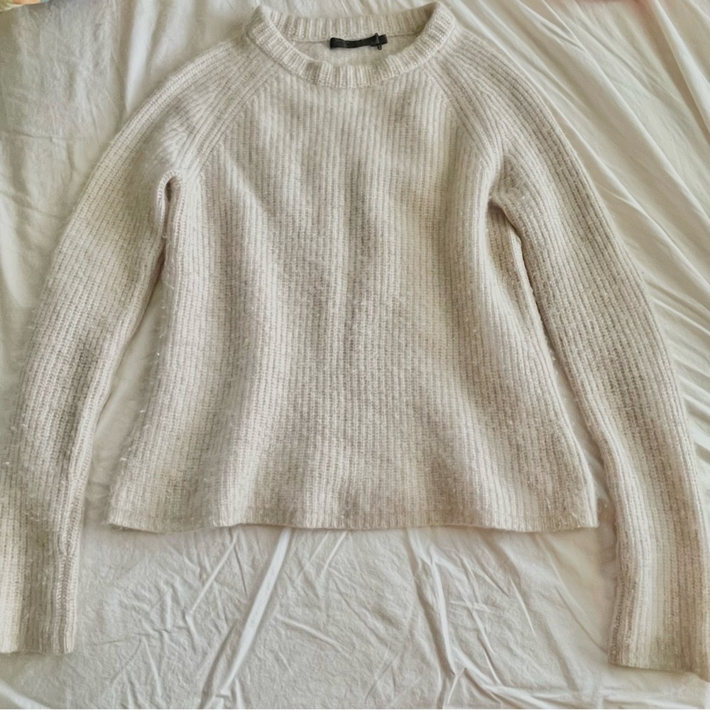 Jenni Kayne Cashmere Fisherman Sweater size extra small